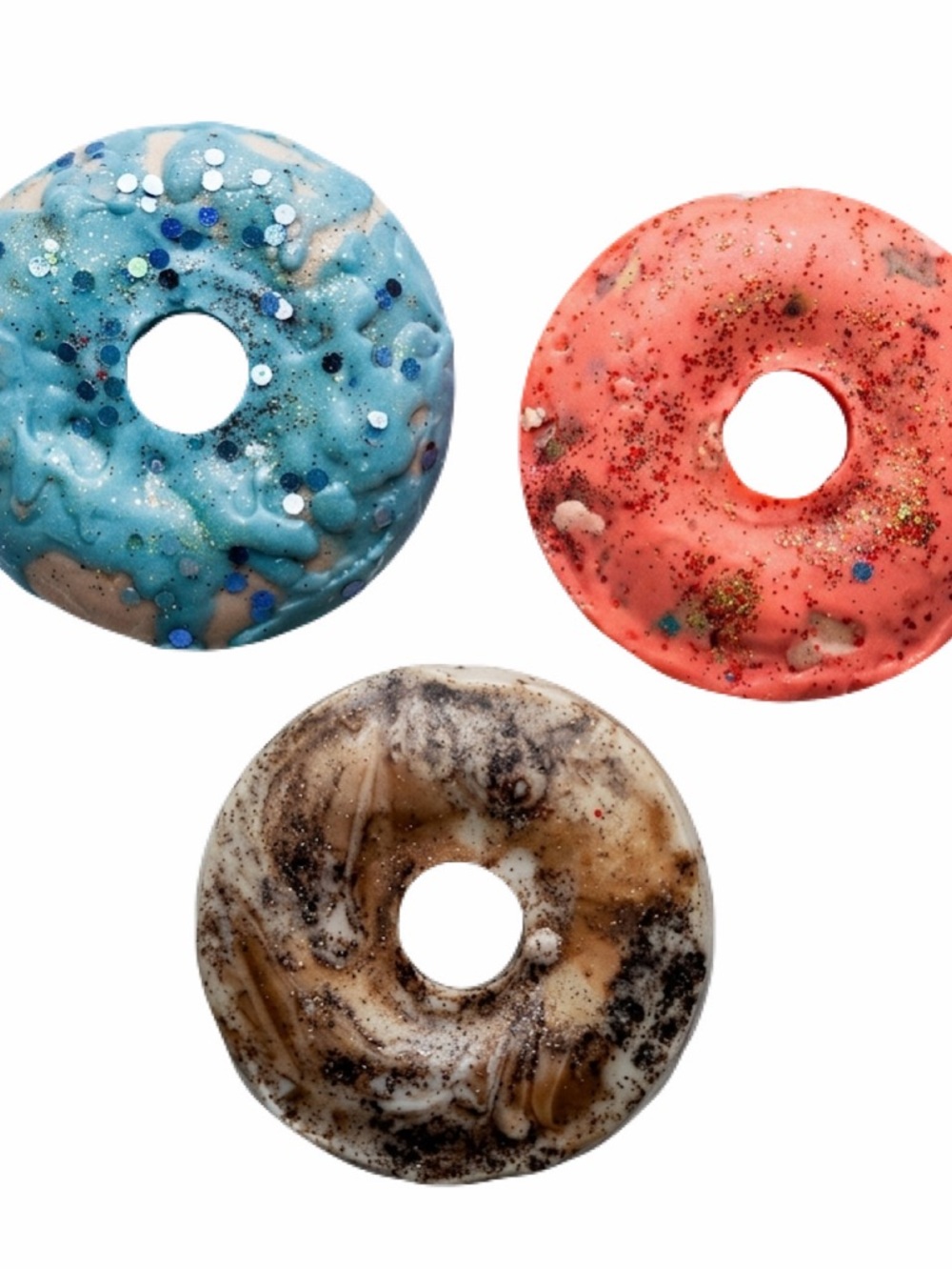 New Handmade VintageBitch Gifts Blueberry Cranberry & Snickerdoodle Donut Shop